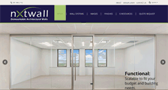 Desktop Screenshot of nxtwall.com